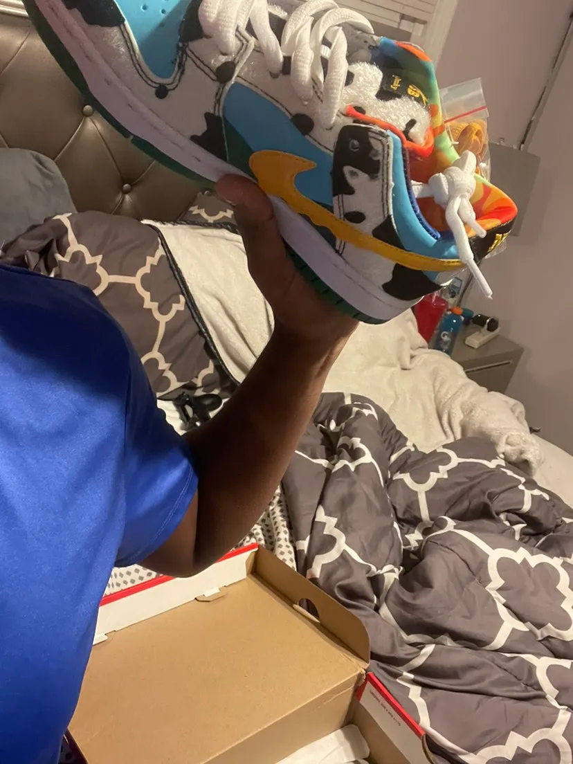 Uabat SB Dunk Low Ben & Jerry's Chunky Dunky ,CU3244 100 review hunter sears