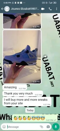 Uabat Jordan 4 Retro University Blue, CT8527-400 review 0
