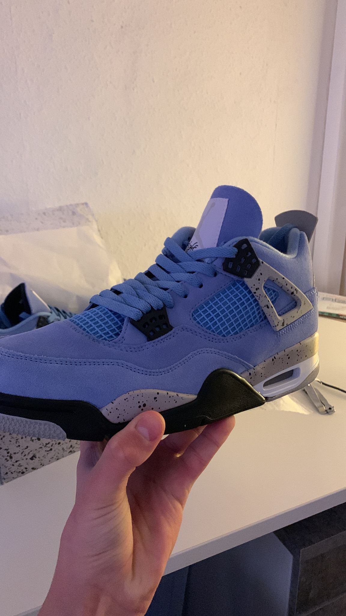 Uabat Jordan 4 Retro University Blue, CT8527-400 review uabat reviews 02
