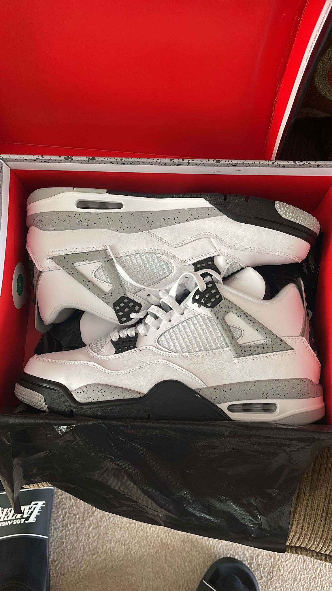 OG Jordan 4 Retro White Cement (2016) ,840606-192 review uabat reviews 01