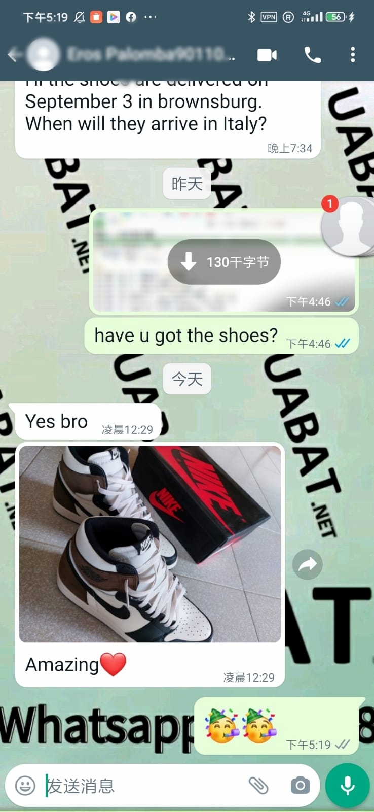 OG Jordan 1 Retro High Dark Mocha,555088-105 review uabat reviews