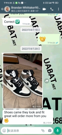 Uabat Jordan 1 Retro High Dark Mocha ,555088-105 review 1