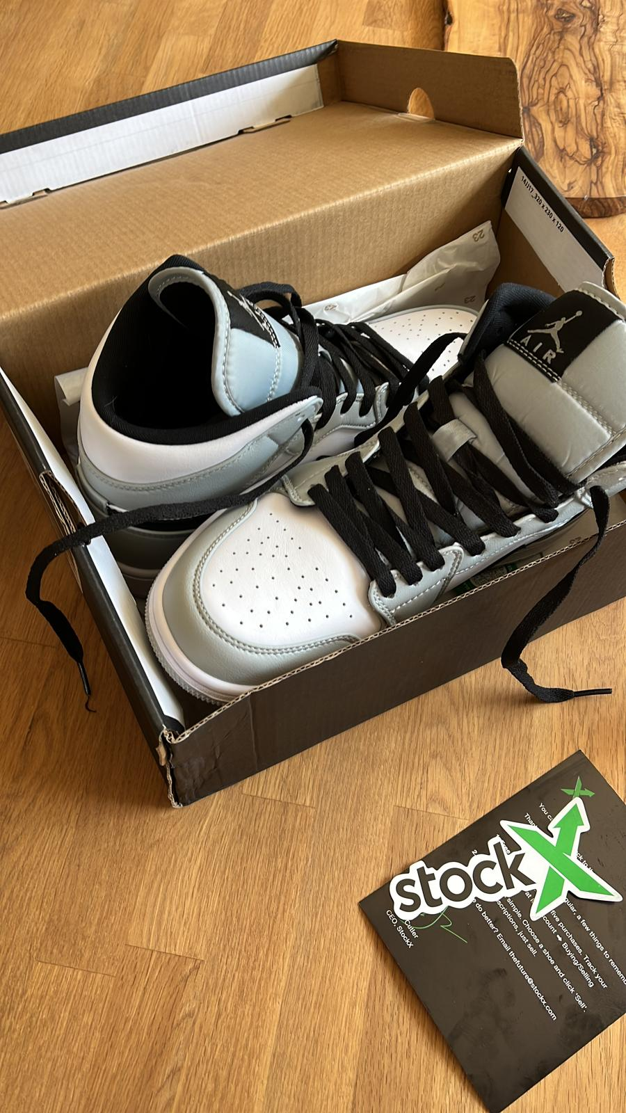 OG Air Jordan 1 Mid Light Smoke Grey, 554724-092 review uabat reviews 01