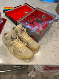 Uabat Jordan 4 Retro Off-White Sail, CV9388-100 review 2