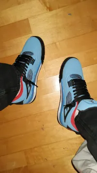 Uabat Jordan 4 Retro Travis Scott Cactus Jack ,308497-406 review 1