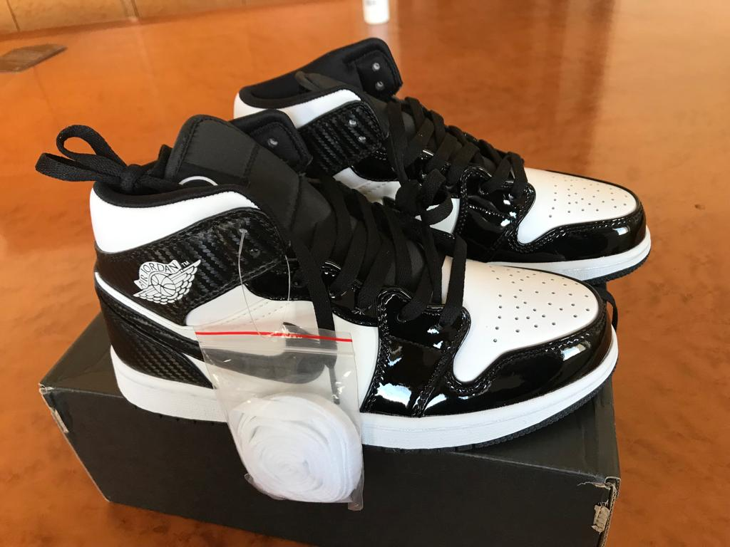 OG Air Jordan 1 Mid Carbon Fiber All-Star (2021),DD1649-001 review uabat reviews 01