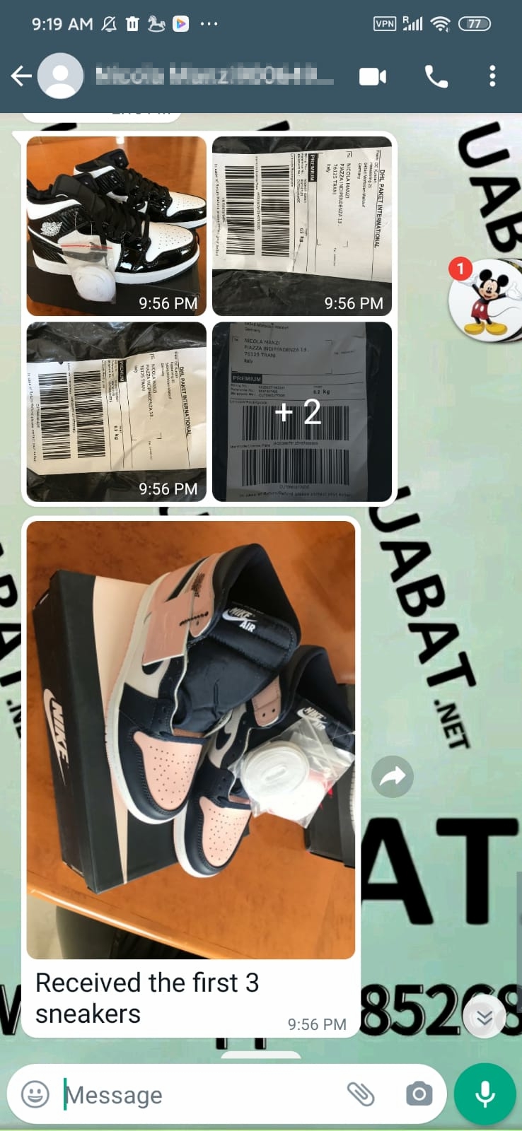 OG Jordan 1 Retro High Rust Pink, 861428-101 review uabat reviews 02