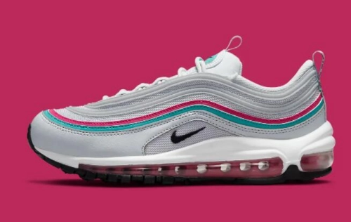De Nike Air Max 97 'Silver Bullet' is op een 'South Beach' vakantie