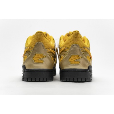 PK Air Rubber Dunk SB Off-White University Gold，CU6015-700 02