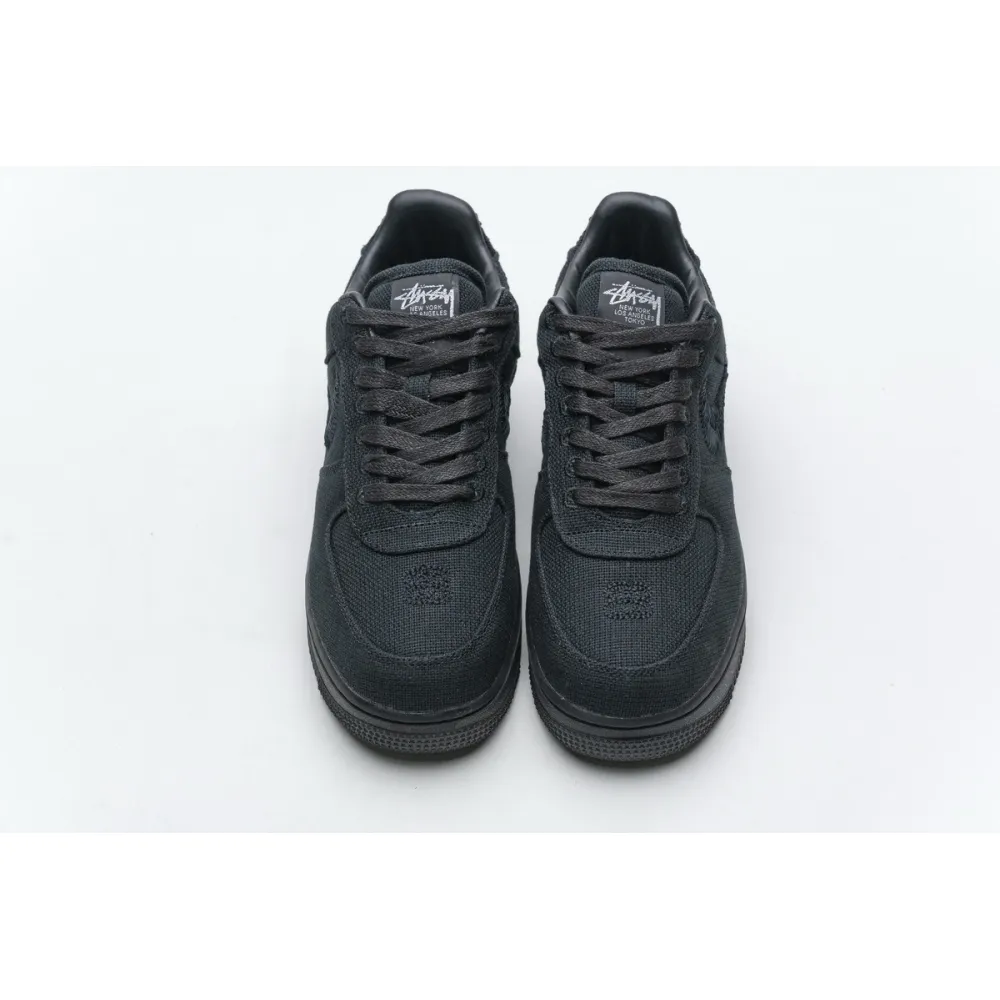  Air Force 1 Low Stussy Black,CZ9084-001