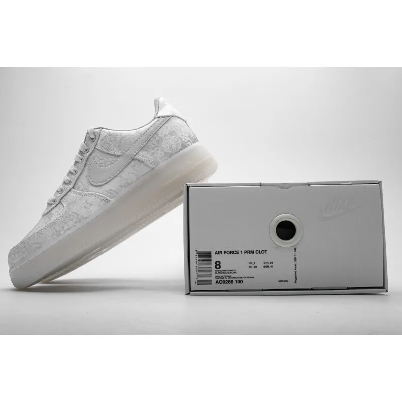  Perfectkicks Air Force 1 Low CLOT 1WORLD,AO9286-100