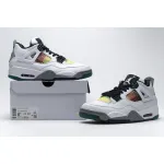  Perfectkicks Jordan 4 Retro Lucid Green Rasta,AQ9129-100