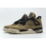 【Free Shipping】 Perfectkicks Jordan 4 Retro Fossil,AQ9129-200