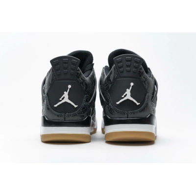  Perfectkicks Jordan 4 Retro Laser Black Gum,CI1184-001 02