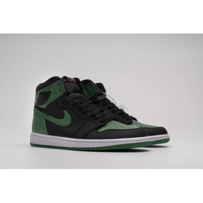  Perfectkicks Jordan 1 Retro High Pine Green Black,555088-030 02