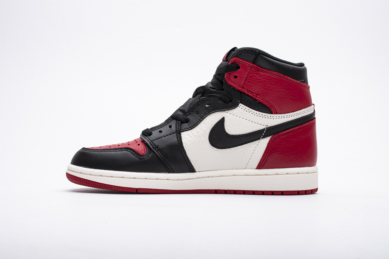  Perfectkicks Jordan 1 Retro High Bred Toe,555088-610