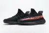 Perfectkicks Yeezy Boost 350 V2 Core Black Red,BY9612