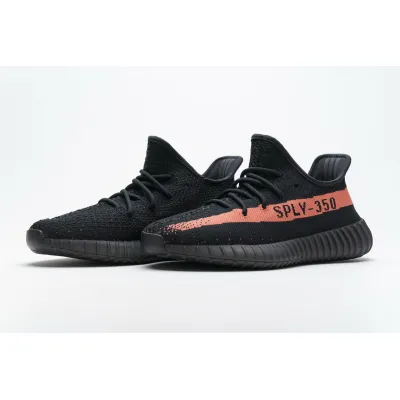 Perfectkicks Yeezy Boost 350 V2 Core Black Red,BY9612 01