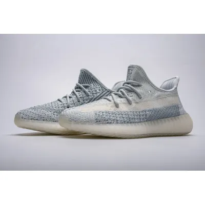 【Time Limite Down】Perfectkicks Yeezy Boost 350 V2 Cloud White (Reflective) ,FW5317 01