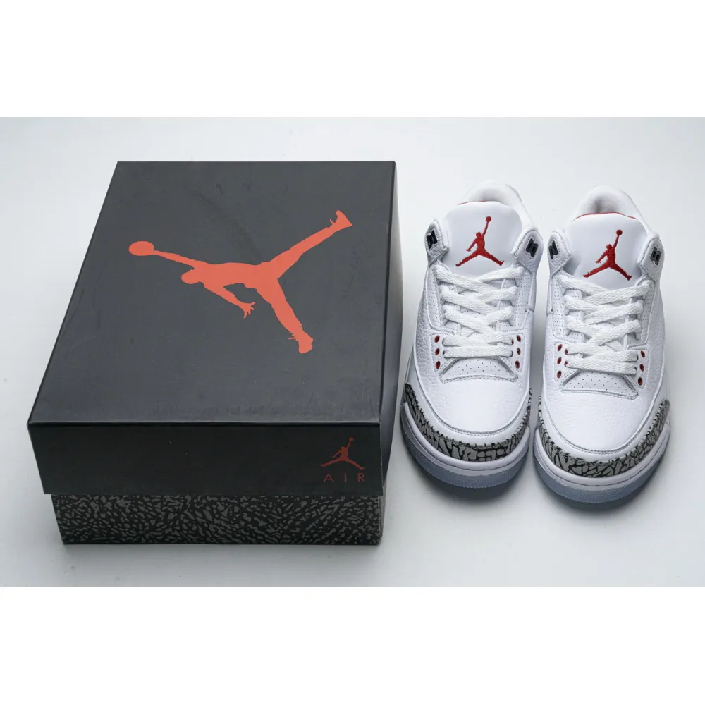  Perfectkicks Jordan 3 Retro Free Throw Line White Cement ,923096-101