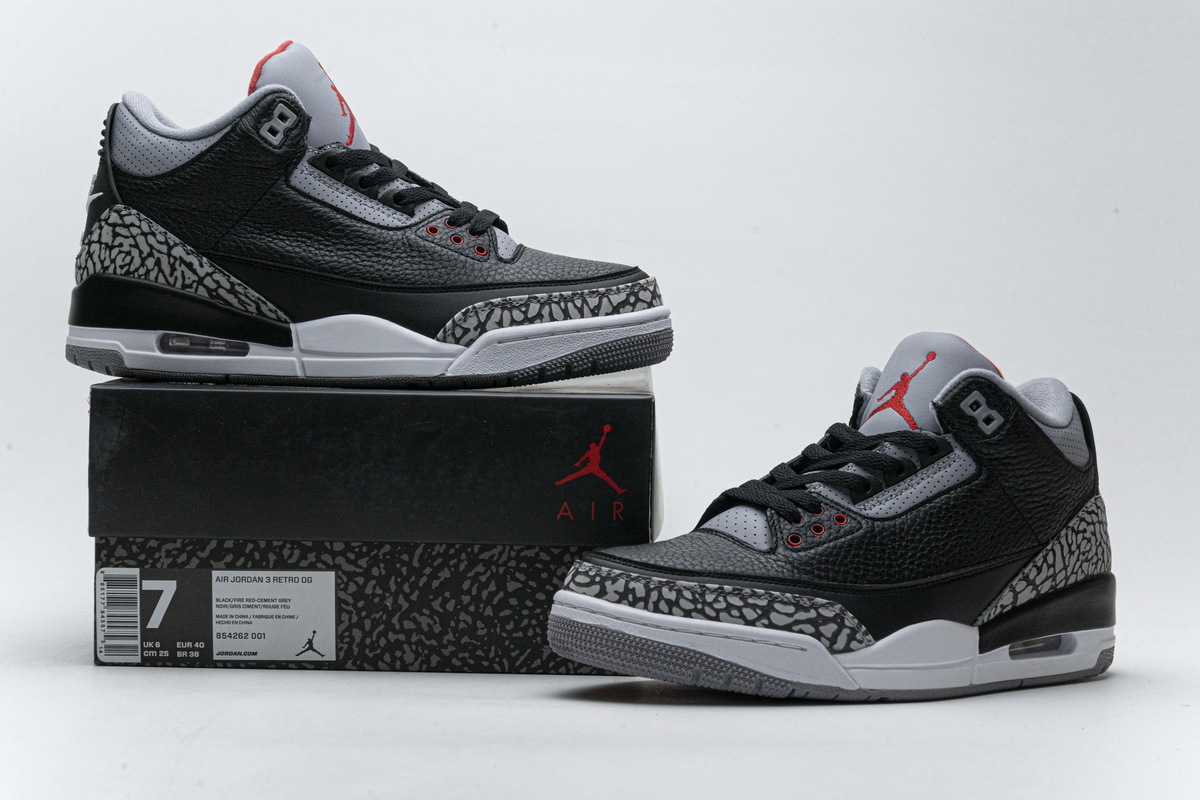  Perfectkicks Jordan 3 Retro Black Cement,854262-001