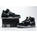 Perfectkicks Jordan 3 Retro Tinker Black Cement Gold,CK4348-007