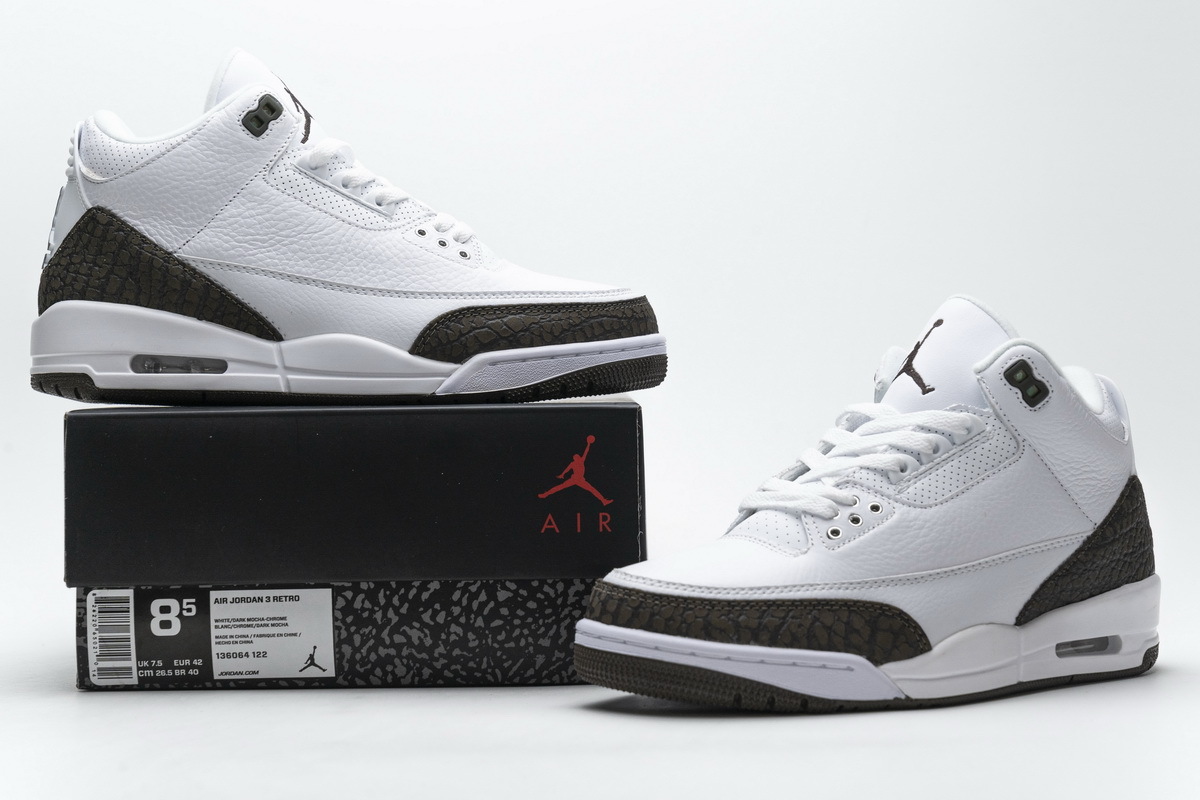  Perfectkicks Jordan 3 Retro Mocha,136064-122