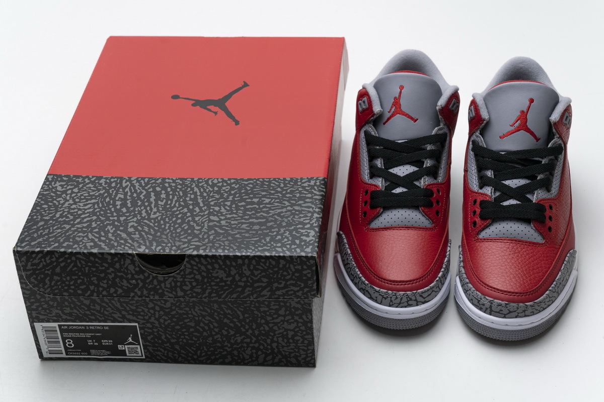  Perfectkicks Jordan 3 Retro SE Unite Fire Red,CK5692-600