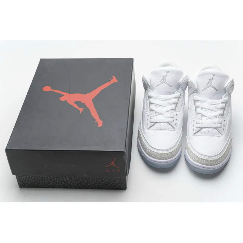 Perfectkicks Jordan 3 Retro Pure White,136064-111