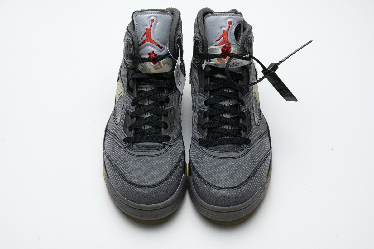  Perfectkicks Jordan 5 Retro Off-White Black,CT8480-001