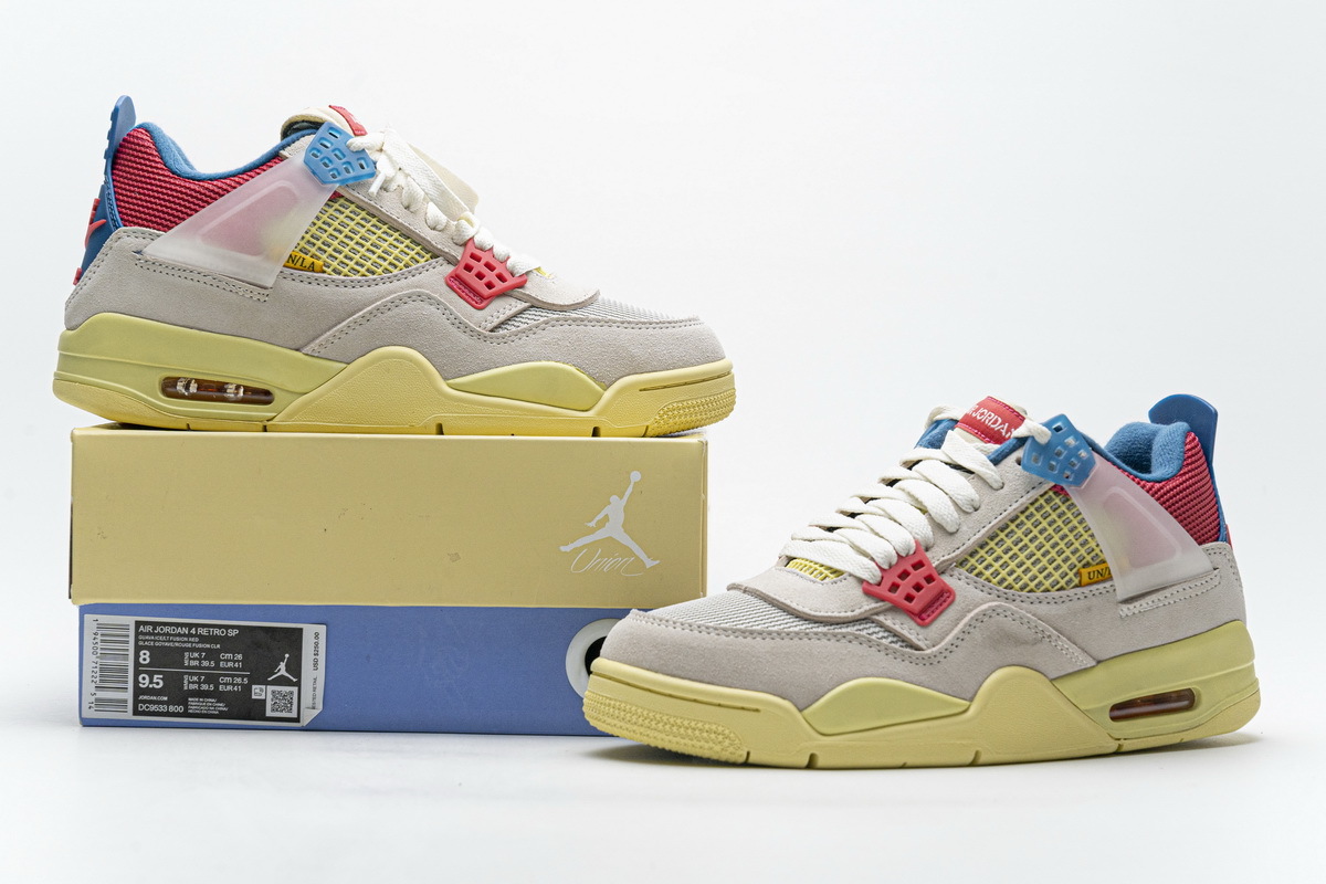  GET Jordan 4 Retro Union Guava Ice,DC9533-800