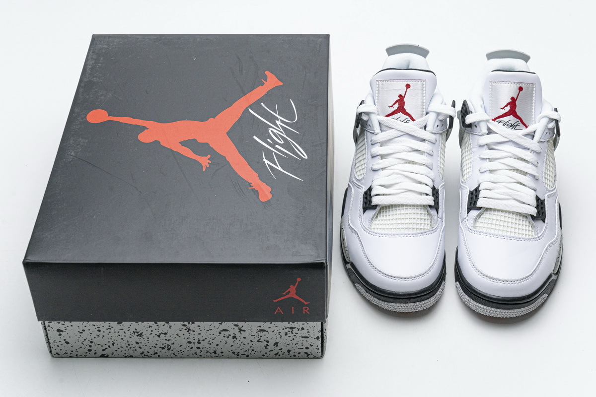  GET Jordan 4 Retro White Cement,840606-192