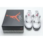 GET Jordan 4 Retro White Cement,840606-192