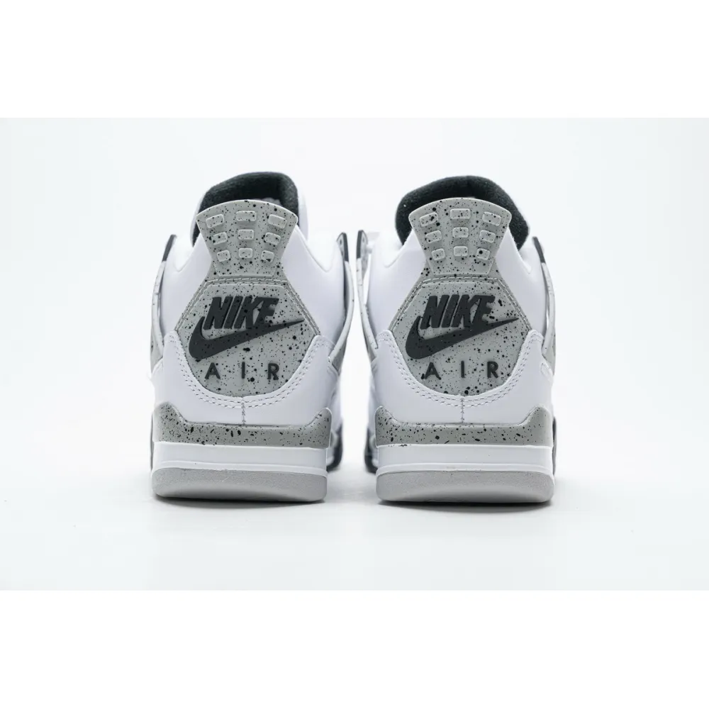 GET Jordan 4 Retro White Cement,840606-192