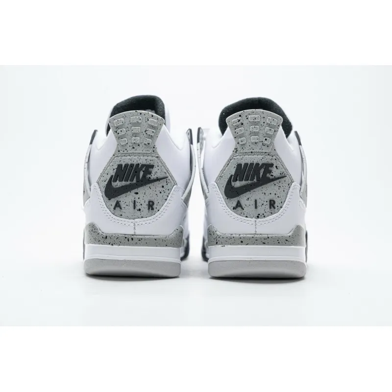 GET Jordan 4 Retro White Cement,840606-192