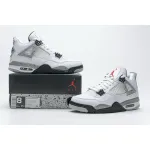 GET Jordan 4 Retro White Cement,840606-192