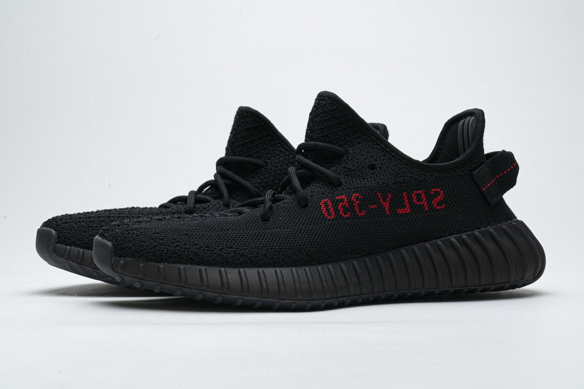  GET Yeezy Boost 350 V2 Black Red (2017/2020),CP9652