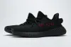 GET Yeezy Boost 350 V2 Black Red (2017/2020),CP9652