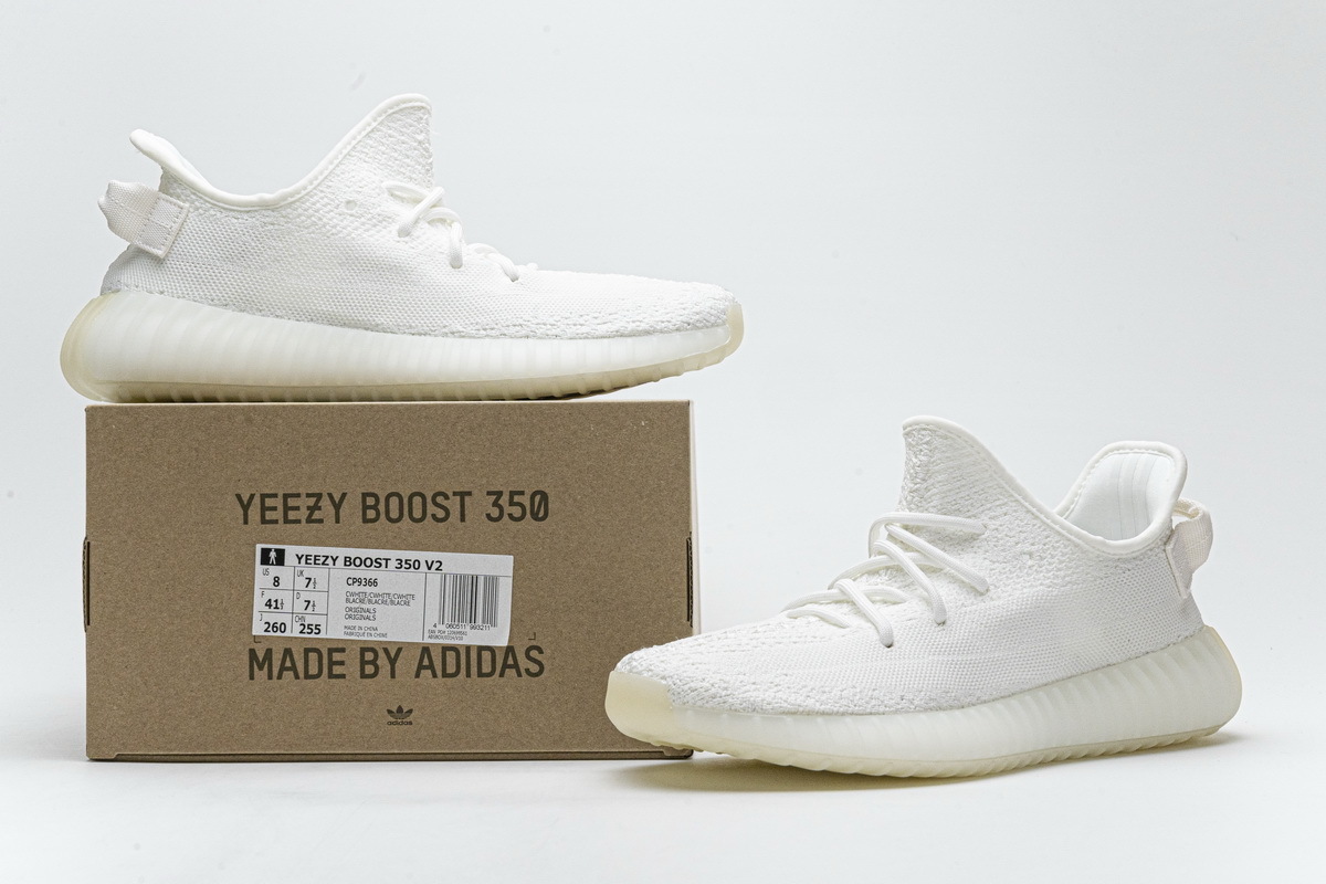  GET Yeezy Boost 350 V2 Cream/Triple White,CP9366