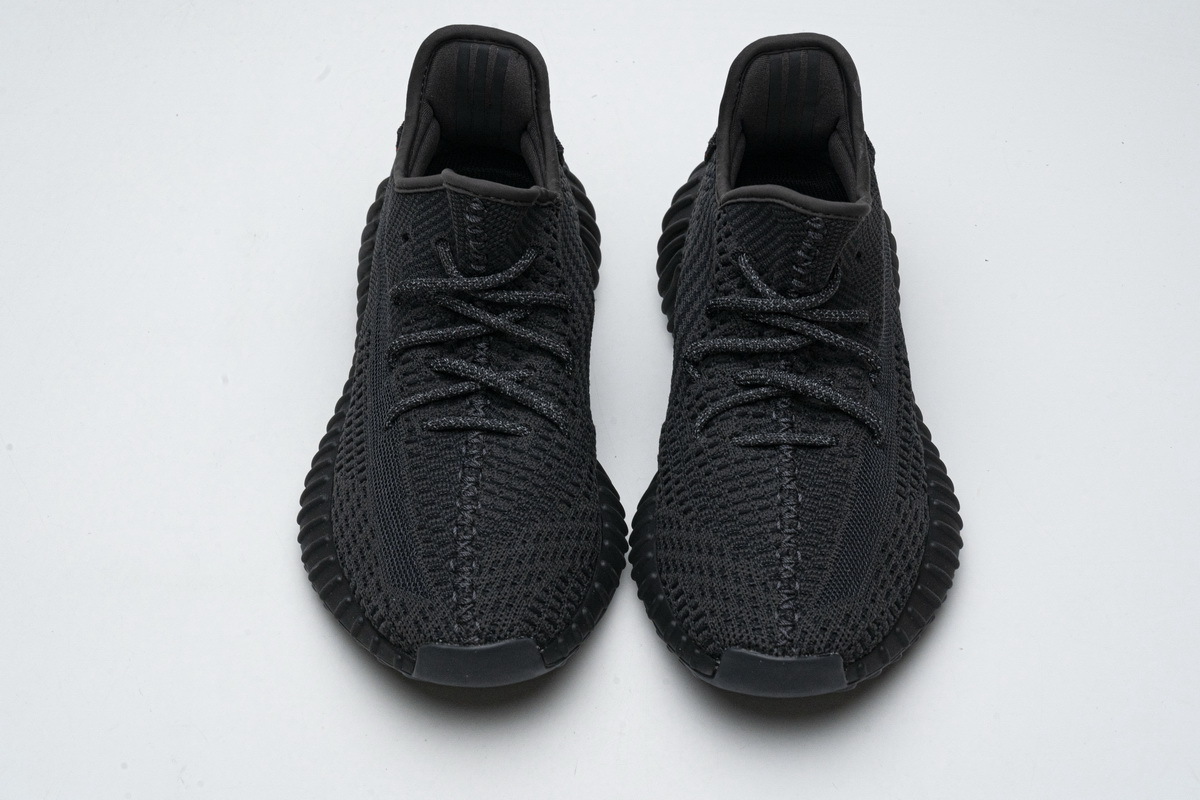  GET Yeezy Boost 350 V2 Black (Non-Reflective),FU9006