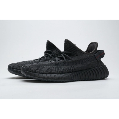  GET Yeezy Boost 350 V2 Static Black (Reflective),FU9007 01