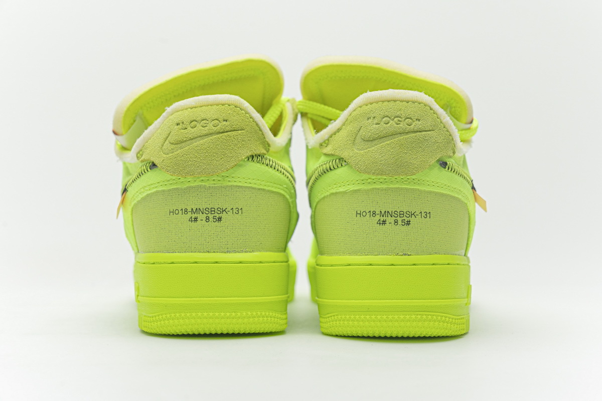  Perfectkicks Air Force 1 Low Off-White Volt,AO4606-700