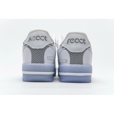  GET Air Force 1 React White Light Bone,CQ8879-100 02