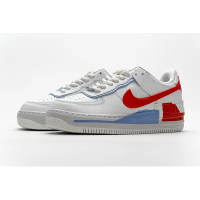 GET Air Force 1 Shadow Summit White Team Orange,CQ9503-100 01