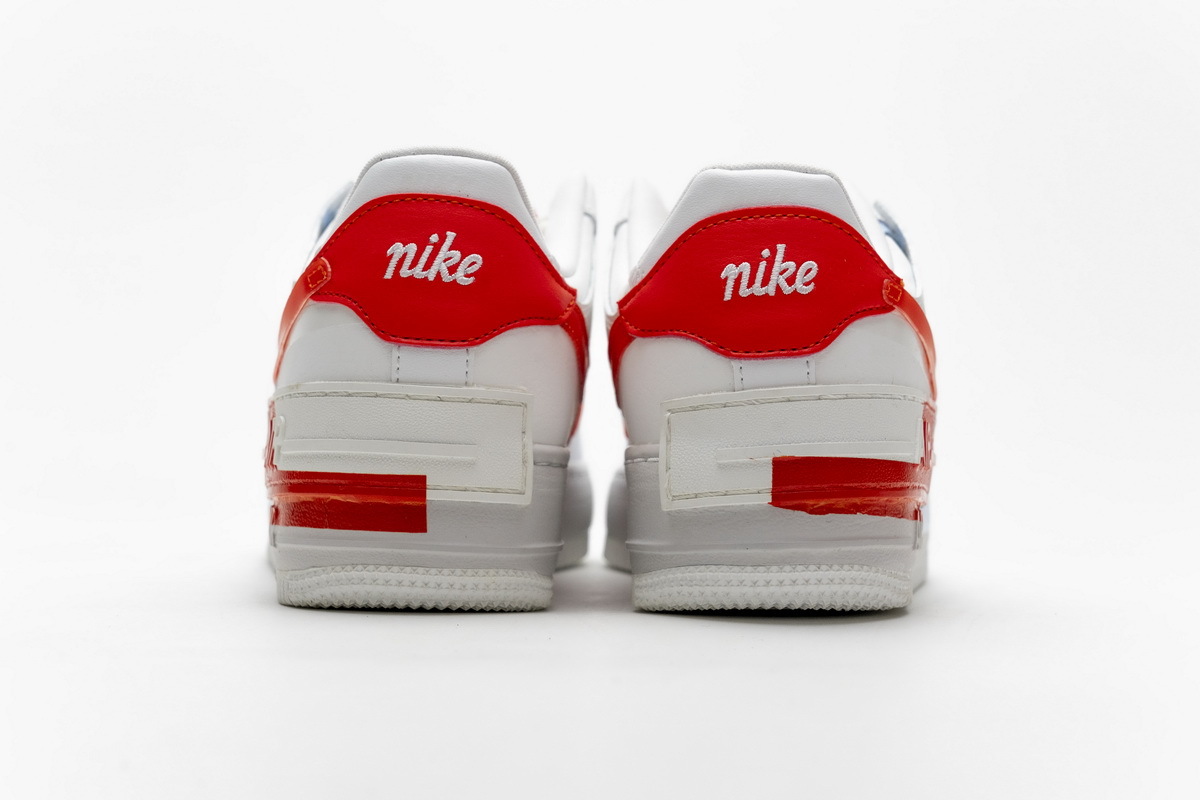  GET Air Force 1 Shadow Summit White Team Orange,CQ9503-100