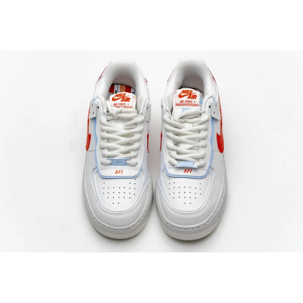 GET Air Force 1 Shadow Summit White Team Orange,CQ9503-100