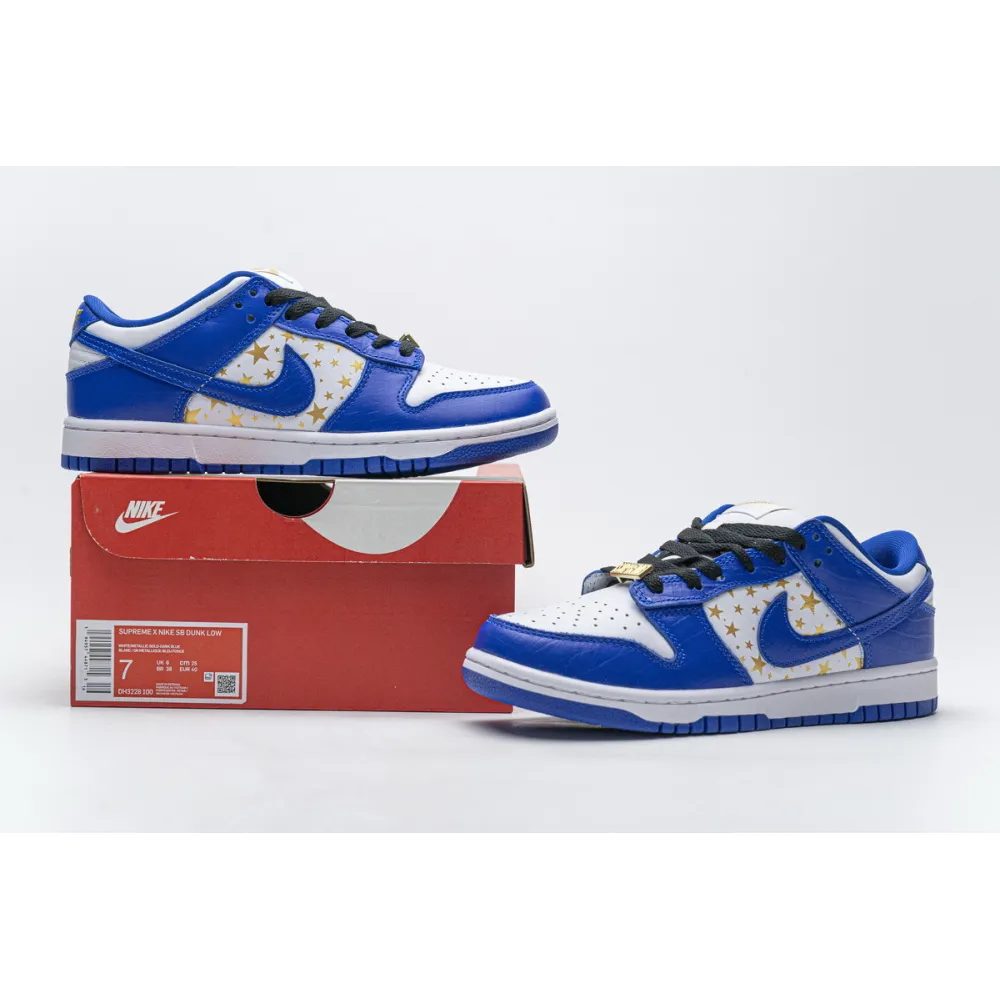 GET SB Dunk Low Stars Hyper Royal,DH3228-100