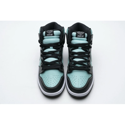  Perfectkicks SB Dunk High Diamond Supply 653599-400 02