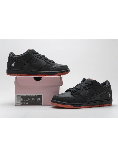 PKGoden  SB Dunk Low Black Pigeon,883232-008 02