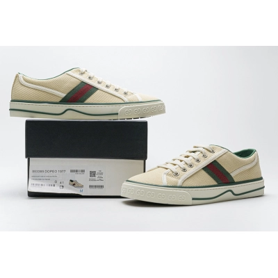  PK Gucci 1977 Tennis Butter Cotton，606110 GZO30 9361 02